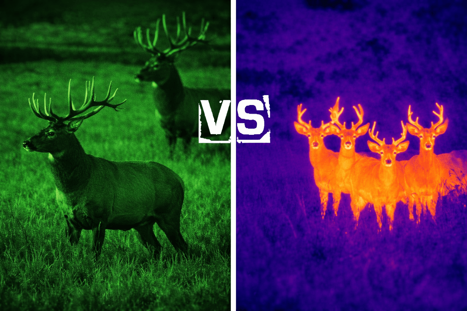 camera thermala comparatie night vision